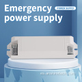 Fuente de alimentación de emergencia con luz LED ABS de 3W
